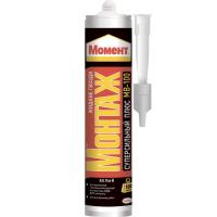Клей монтажный суперсильный Плюс Момент Монтаж МВ-100, белый, 400 г