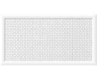 Экран для радиатора 90*60 Дамаско белый STELLA