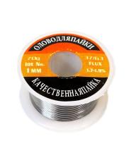 913325 Припой Sn60 Pb40, D 1 мм, на пластмассовой катушке