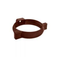 Хомут водосточной трубы MUROL, d=80 мм, коричневый (через 1,2 м)