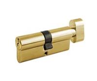 Цилиндровый механизм ЛУВ-70 латунь 40-30 мм