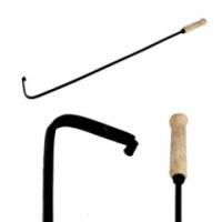 Кочерга Арти, деревянная ручка