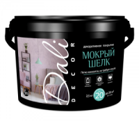 Декоративная штукатурка DALI-decor "Мокрый шёлк перламутр" ведро 2,5 кг (Рогнеда) 