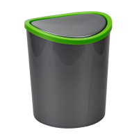Контейнер д/мусора 1,6л.настольный Металлик (24) М 2490