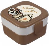 Контейнер д/обеда Совы 0,4*0,4л (12) М1232