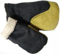 Рукавицы утепл. на ватине,брезентовый наладонник