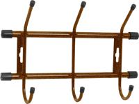 Вешалка настенная 3 крючка, Медный антик ВН3 (285х180х67мм) (Ника)