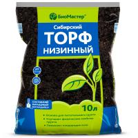 Сибирский  низинный торф 10л Биомастер