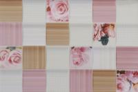 Кафель Шахтинская плитка Лаванда низ 03, розовый, 200х300 мм