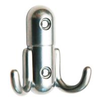 Крючок- вешалка №8 полимер белый