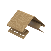 Наружный угол"Тимбер-Блок" КЕДР Янтарный 3,05 м  (5)