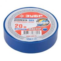 1233-73_Z 01 Изолента СИНЯЯ ПВХ 15мм х 10м , не поддерживающая горение,6000 В
