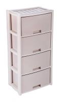 Комод 4 секции "Колорит" бежевый, М7834 А