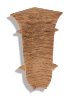 Угол внутренний Line Plast LM002, 80 мм, орех грецкий