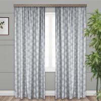 Шторы портьерные  жаккард Грандж CN23707 голубой металлик 190*275 2шт