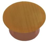 215С-12-20 Заглушка декоративная под отверстие D12 Дуб (5шт)