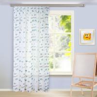 Штора вуаль - печать детская Зеленый паровозик 300*260см