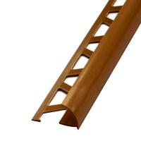 Угол наружный для кафеля 8 мм карамель (25)