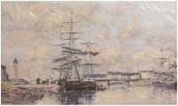 Декор Gracia Ceramica Нормандия голубой декор/Normandie blue decor 02, голубой, 500х300 мм