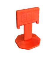 339-2500 СВП Зажим "Флажок" 1,4 мм, оранжевый 500 шт